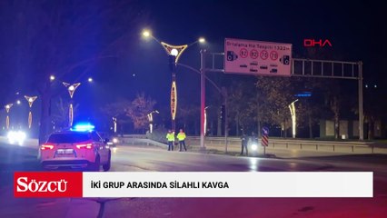 İki grup arasında silahlı kavga: 3 yaralı