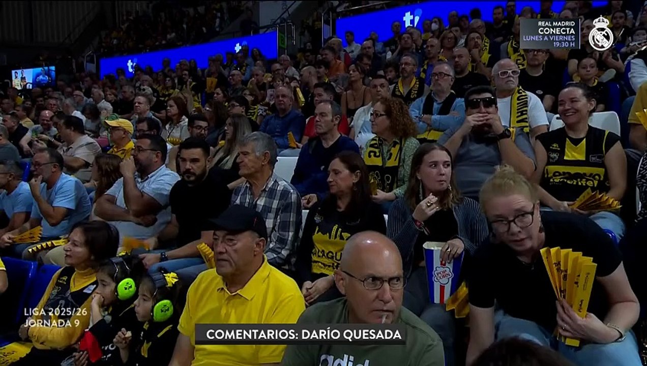Liga Endesa ACB 2026 2026 Jornada 9 La Laguna Tenerife vs Real Madrid Baloncesto Basket
