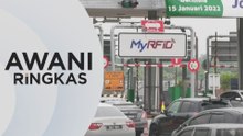 AWANI Ringkas: Kerajaan beri diskaun tol 50 peratus
