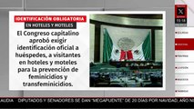¿Exigirán identificación a todas las personas para entrar en moteles y hoteles en la CdMx?