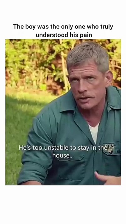 The boy was the only one who truly understood his pain 🥺