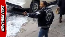 Video of man suspected of an antisemitic attack and stabbing in Crown Heights