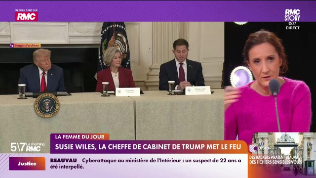 Le Portrait de Virginie Phulpin : Susie Wiles, la cheffe de cabinet de Trump met le feu - 18/12