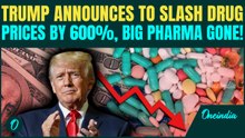 U.S BREAKING: Trump Vows to SLASH Drug Prices by 600% |Announces TrumpRX Website to Break Big Pharma