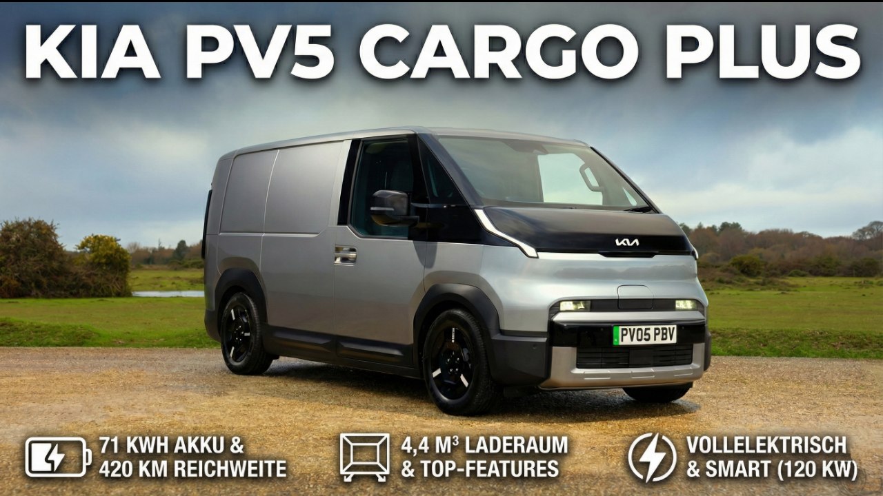 Kia PV5 Cargo 2025 – Kompakt, effizient & bereit für die City
