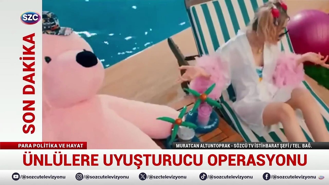 Ünlülere uyuşturucu operasyonu: Aleyna Tilki, Danla Bilic ve İrem Sak gözaltına alındı