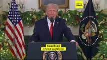Donald Trump vante ses succès diplomatiques dans un discours à la nation