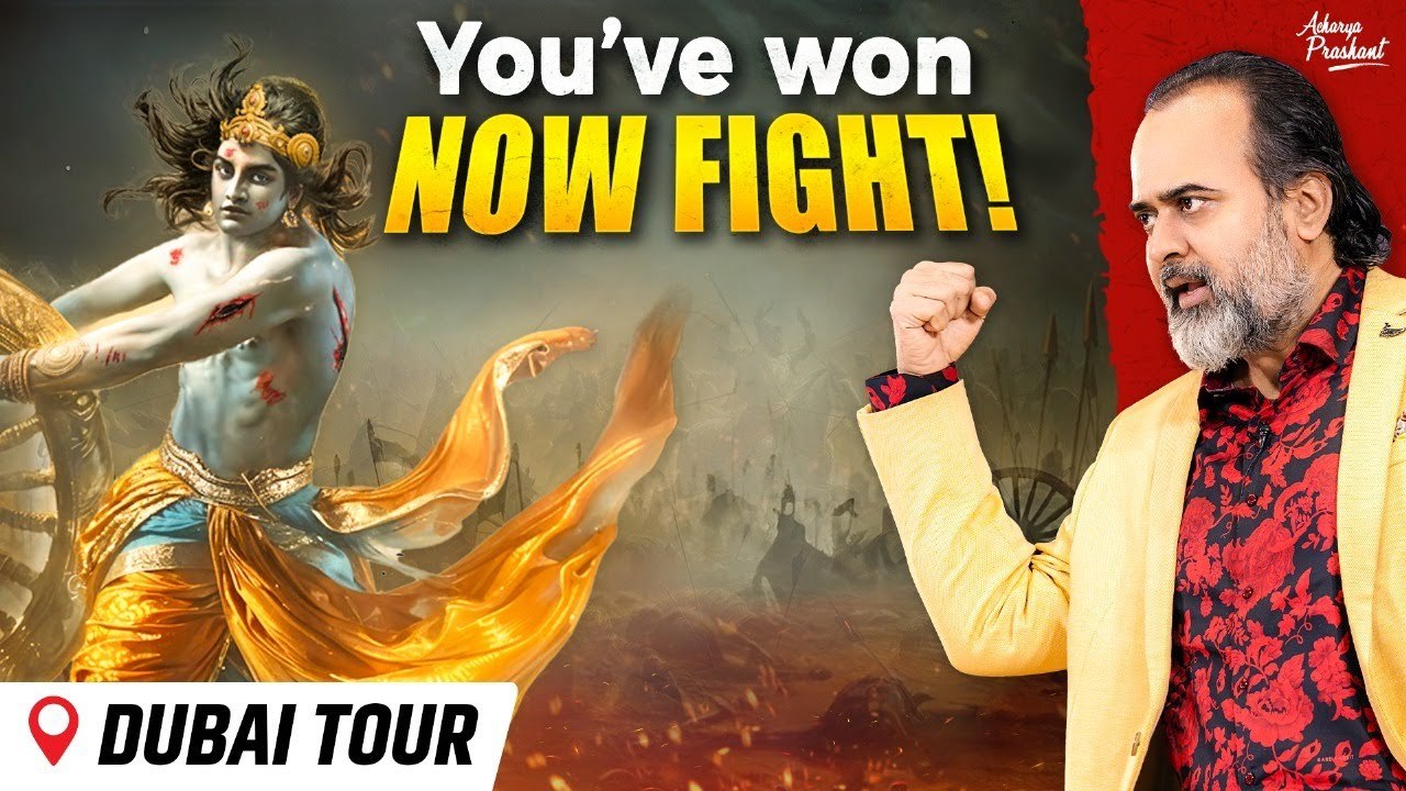 Karma Yoga: You’ve Already Won, Now Fight the War! || Acharya Prashant (2025)