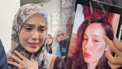 Uqasha Senrose menangis, dakwa dipukul Kamal Adli... Siap tunjuk bukti!