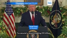 Trump claims economic successes in national address despite growing disapproval