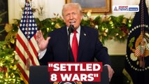 US President Trump persists in claiming credit for resolving “8 wars in 10 months”
