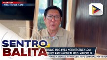 SSS members, maaari nang mag-avail ng emergency loan na may mababang interest rate ayon kay PBBM | ulat ni Cleizl Pardilla