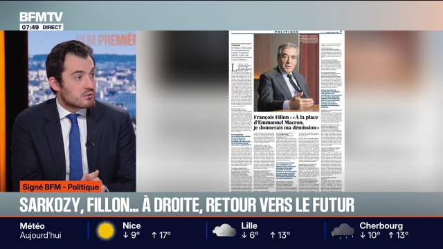 SIGNÉ BFM - Nicolas Sarkozy, François Fillon... En à peine une semaine, ce ne sont pas un mais deux revenants qui se sont invités dans le débat chez LR