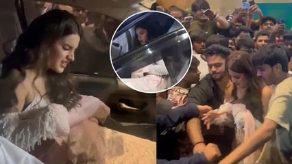 Nidhi Agarwal Mobbed By Crowd Video Viral, Fans की धक्का मुक्की पर Angry Reaction...