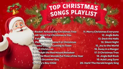 Top Christmas Songs of All Time 🎅 Best Merry Christmas Music 1 Hour Playlist