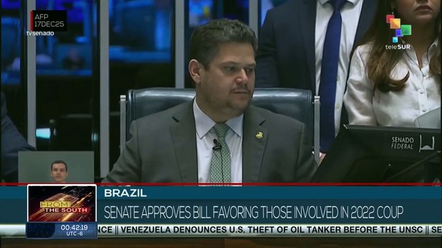 Brazil: Senate approves bill favoring those involved in 2022 coup