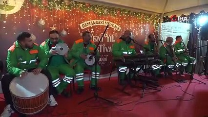 Bursa Yeni Yıl Festivali\'nden renkli görüntüler