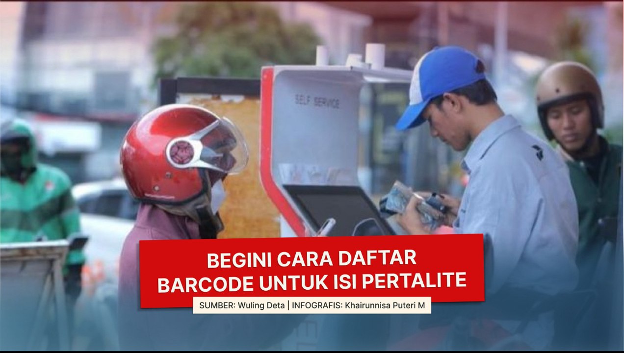 Begini Cara Daftar Barcode Untuk Isi Pertalite