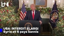 Les USA étendent la liste d'interdiction de voyages: la Syrie, parmi sept nouveaux pays