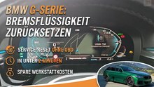 BMW Bordcomputer: Bremsflüssigkeit zurücksetzen leicht gemacht