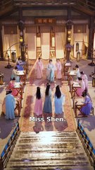 PEACH BLOSSOMS AT THE EMBROIDERY PAVILION.