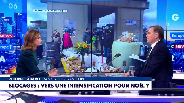 «Ça aurait un effet inverse sur ce mouvement populaire» : Philippe Tabarot appelle les agriculteurs à lever les blocages pour Noël