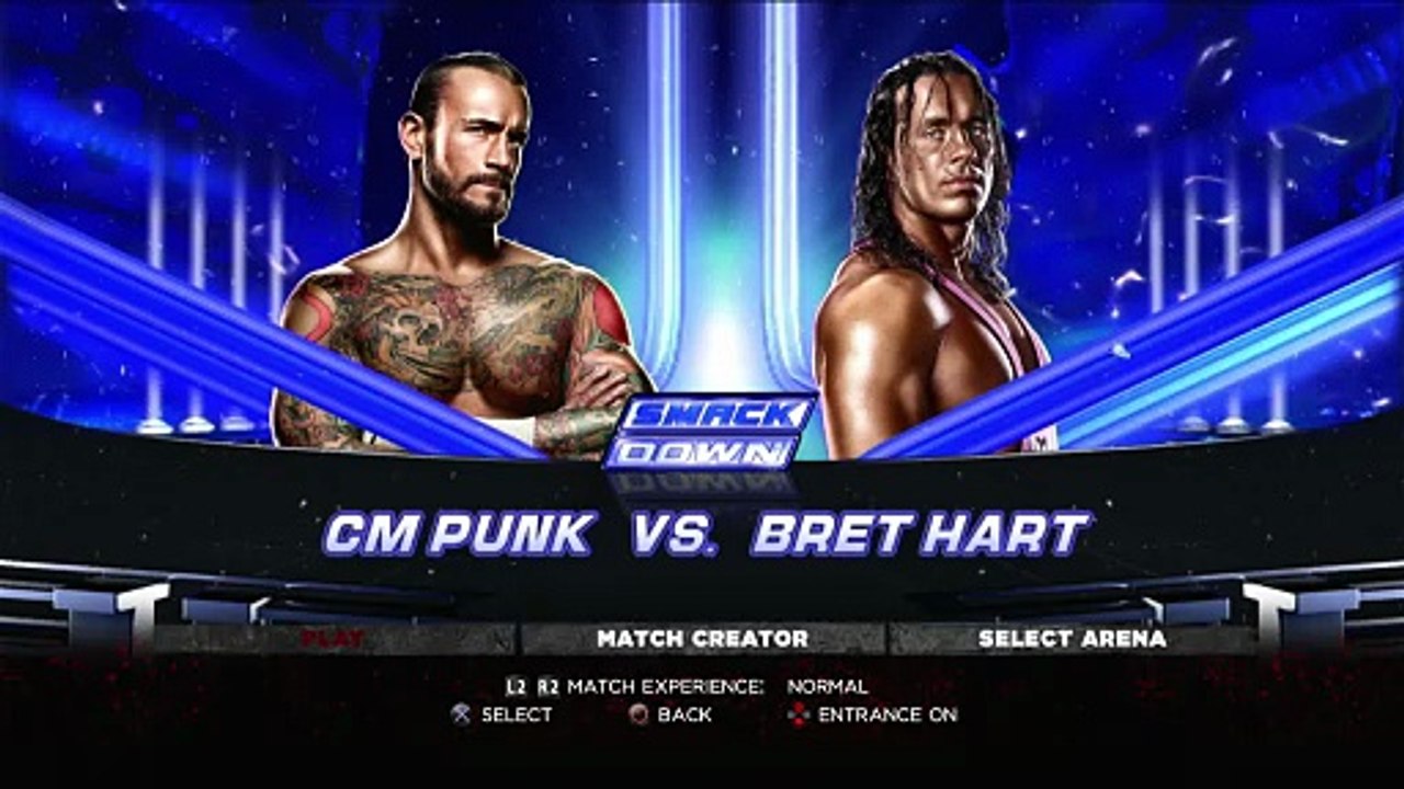 WWE '13 - CM Punk vs. Bret Hart