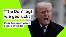 Donald Trump hält Rede an die Nation: "The Don" lügt wie gedruckt - diese Aussagen waren purer Schwindel