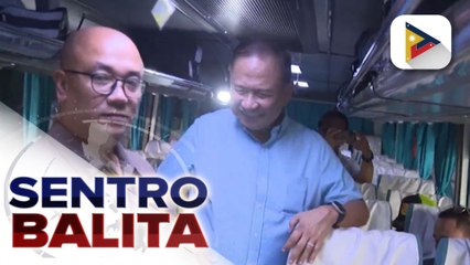 DOTr at iba pang mga ahensya, nagsagawa ng joint inspection bilang paghahanda sa Christmas Exodus | ulat ni Bernard Ferrer