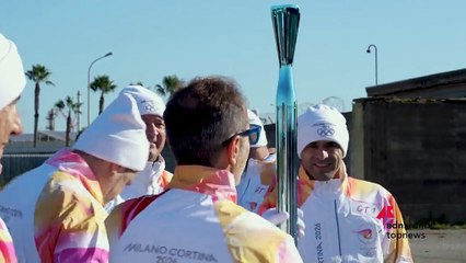 Milano Cortina, la Fiamma Olimpica arriva alla bioraffineria Enilive di Gela