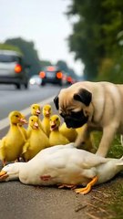 Kind Dog Rescues a Poor Unconscious