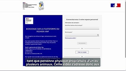 01 - Créer son compte en tant que personne physique _ i-fap - Avec sous titres