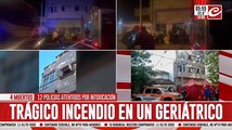 Trágico incendio en un geriátrico de Mar del Plata: hay varios abuelos muertos
