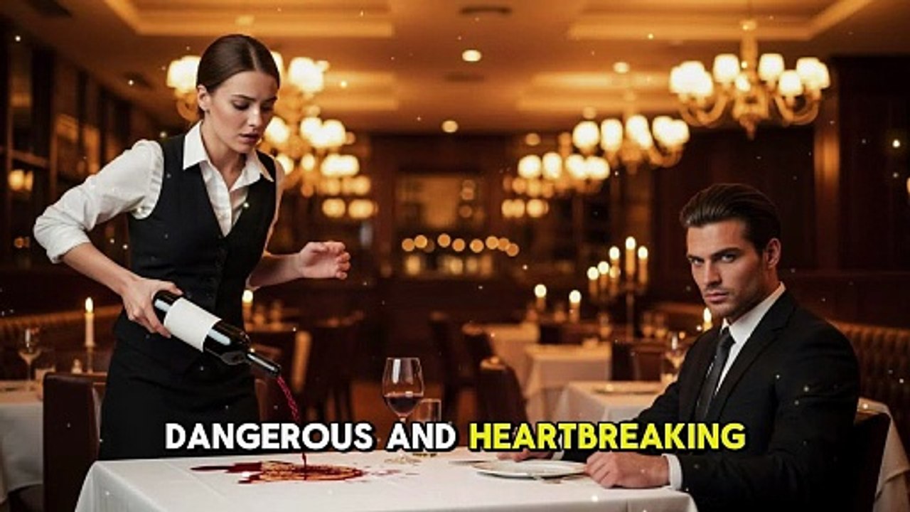 Her Hands Shook During Service — The Mafia Boss Asked Quietly, “Who threatened you?”