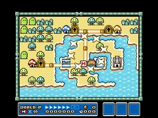SMB3 (SMAS) - Fishbone Fortress