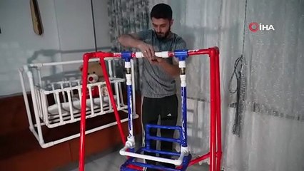 Samsunlu tesisatçıdan sıra dışı başarı! Su borularından yaptığı ürünlere talep patladı