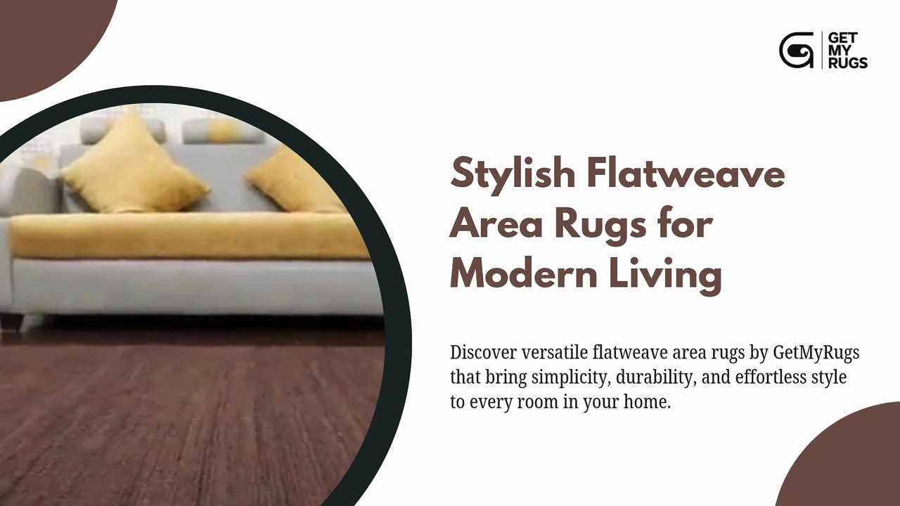 Subtle Pattern Flatweave Area Rug – GetMyRugs