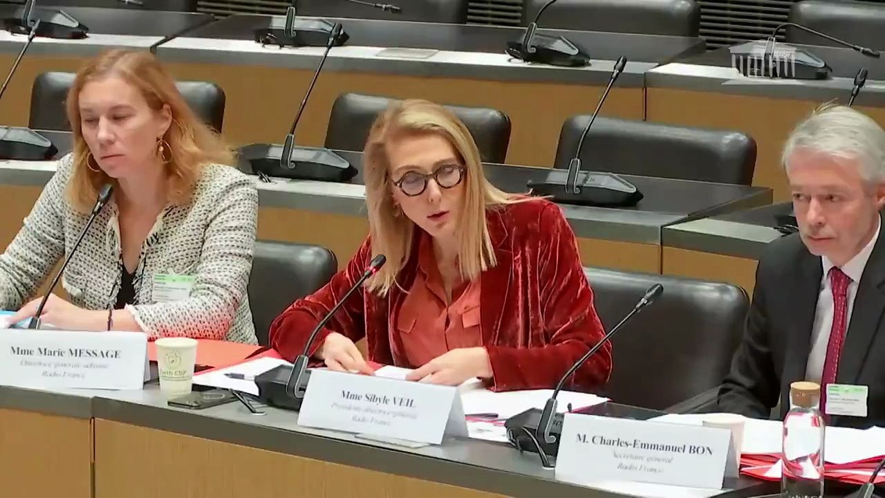 Lors de son audition, Sybile Veil, présidente de Radio France, a qualifié l’affaire Patrick Cohen / Thomas Legrand de simple « maladresse ».
