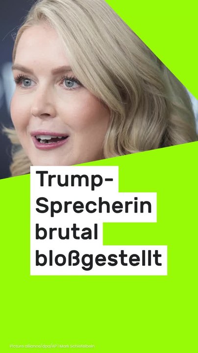 No Glomex Karoline Leavitt in 'Vanity Fair': Ein Foto genügte - Trump-Sprecherin brutal bloßgestellt