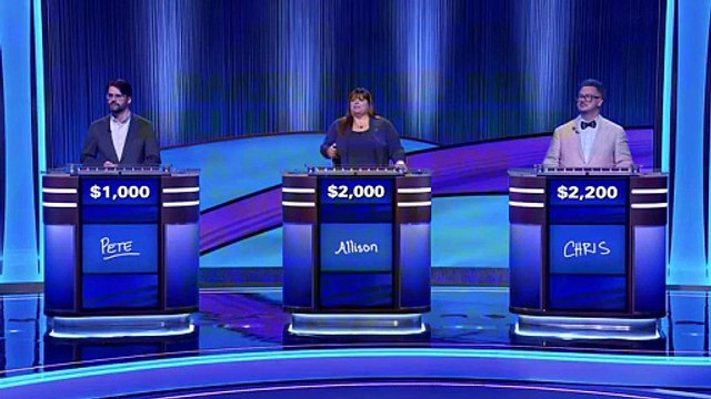 Jeopardy! - Season 2025 Episode 221 - S41 Second Chance Tournament Group 1 Semifinal Game 3