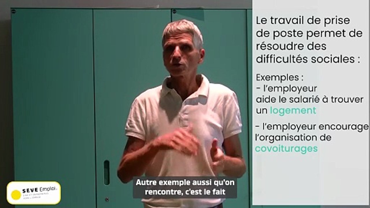 Gestion des questions sociales prise de poste