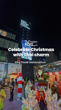 Celebrate Christmas with Thai charm at King Power Mahanakhon