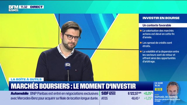 La boîte à outils : Marchés boursiers, le moment d'investir - 18/12