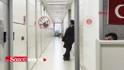 Berrak Tüzünataç ifade vermek için adliyeye geldi