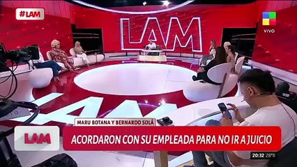 Denuncia laboral y acuerdo millonario: el conflicto que rodea a Maru Botana