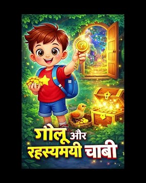 गोलू और रहस्यमयी चाबी | बच्चों की मजेदार कहानी | Hindi Cartoon Story | Kids Short