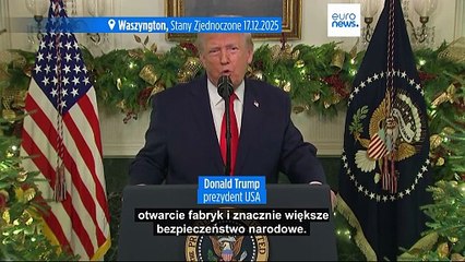 Trump w przemówieniu do narodu chwali się gospodarczymi sukcesami. Tymczasem sondaże spadają