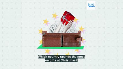 Which country spends the most on gifts at Christmas?
