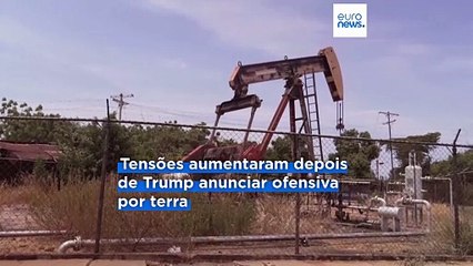 Novo ataque dos EUA a alegado barco de tráfico de drogas mata quatro pessoas