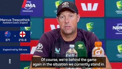 England 'disappointed' but 'still fighting' as Ashes hopes slide